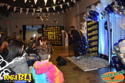 Check out your photos from 106.1 BLI's Syke On The Shelf Toy Drive with Paul Russell at Social Play Haus on Thursday, December 7th, 2023