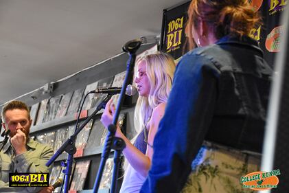 Check out all of your photos from 106.1 BLI's Acoustic Cafe with Haven Madison at Looney Tunes on October 8th, 2025.