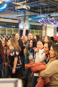 Check out your photos from 106.1 BLI's Shoe-Per Bowl Party at Blue-Point Brewery on February 29th, 2024