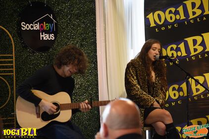 Check out your photos from 106.1 BLI's Acoustic Cafe with Isabella Rosa on Wednesday, July 24th, 2024