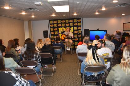 Check out your photos from 106.1 BLI's Acoustic Cafe with Knox on Tuesday, March 12th, 2024.