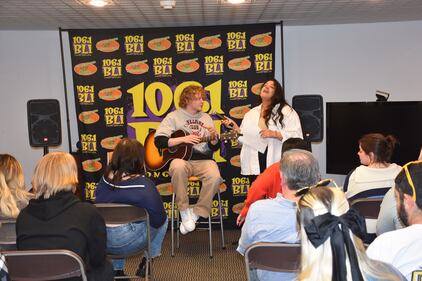 Check out your photos from 106.1 BLI's Acoustic Cafe with Knox on Tuesday, March 12th, 2024.