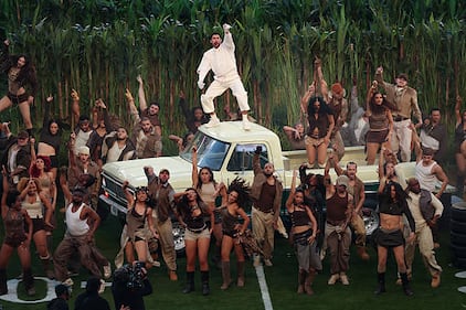 Bad Bunny at the 2026 Super Bowl