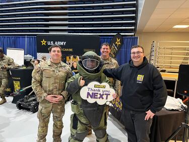 Check out all of your photos at our event at the US Army Robotics Competition on March 22nd, 2024.