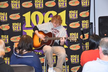 Check out your photos from 106.1 BLI's Acoustic Cafe with Knox on Tuesday, March 12th, 2024.