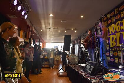Check out all of your photos from 106.1 BLI's Acoustic Cafe with Haven Madison at Looney Tunes on October 8th, 2025.
