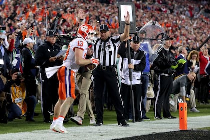 2017 CFP National Championship Clemson Tigers Alabama Crimson Tide