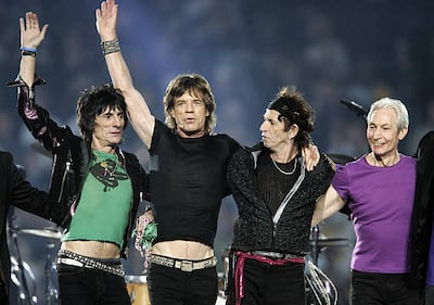 The Rolling Stones at the 2006 Super Bowl