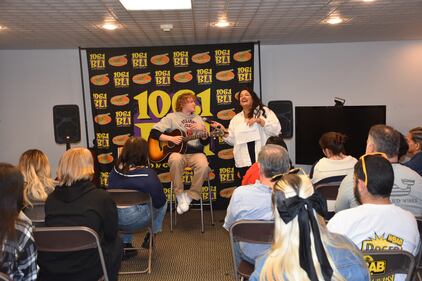 Check out your photos from 106.1 BLI's Acoustic Cafe with Knox on Tuesday, March 12th, 2024.