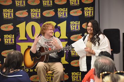 Check out your photos from 106.1 BLI's Acoustic Cafe with Knox on Tuesday, March 12th, 2024.