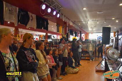 Check out all of your photos from 106.1 BLI's Acoustic Cafe with Haven Madison at Looney Tunes on October 8th, 2025.