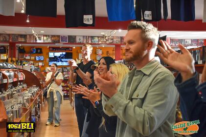 Check out all of your photos from 106.1 BLI's Acoustic Cafe with Haven Madison at Looney Tunes on October 8th, 2025.