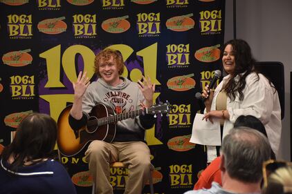Check out your photos from 106.1 BLI's Acoustic Cafe with Knox on Tuesday, March 12th, 2024.