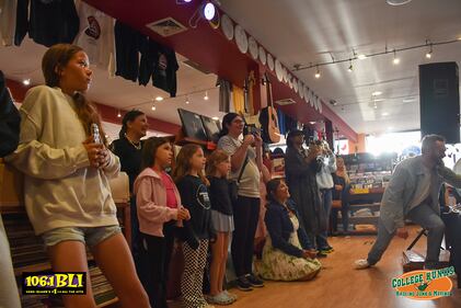 Check out all of your photos from 106.1 BLI's Acoustic Cafe with Haven Madison at Looney Tunes on October 8th, 2025.